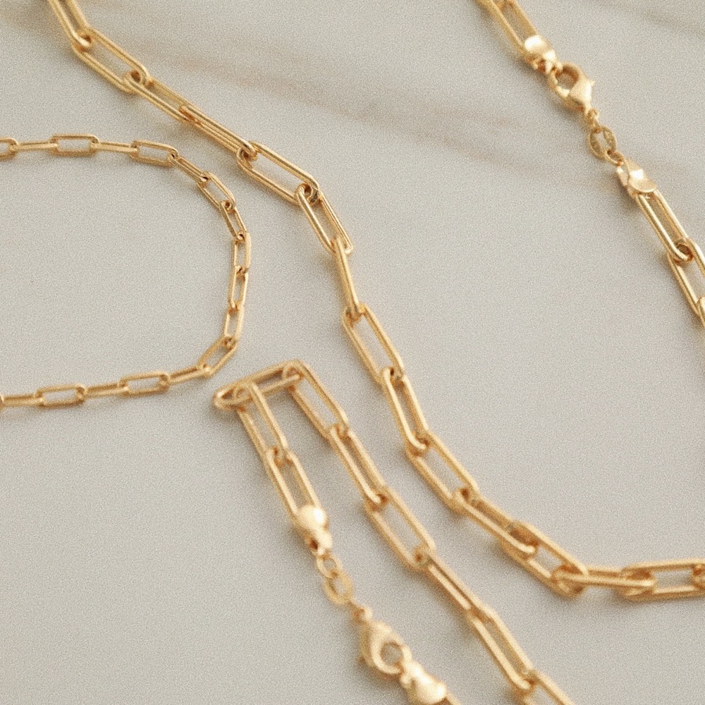 Soho Chain Necklace | 18k Gold Filled - Picture 4 of 8